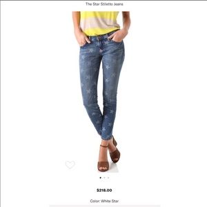 Current Elliott star jeans